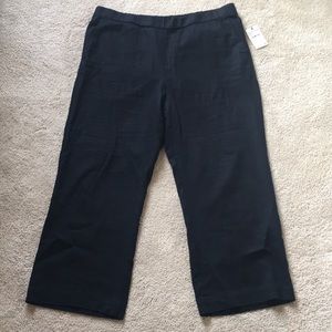 Caslon Black 55% Linen Pants
